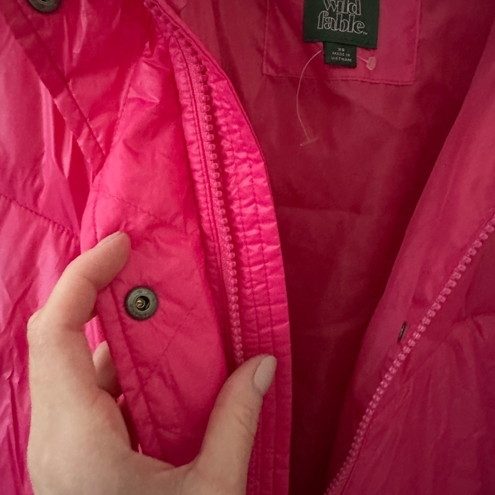 Pink Puffer Jacket - Picture 4 of 6